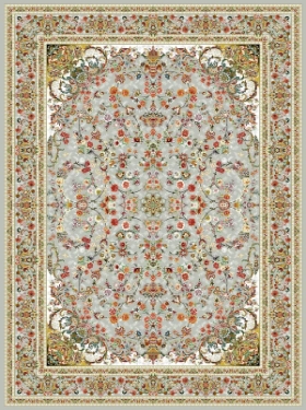 فرش 700 شانه رنگی کد 2147 فردین