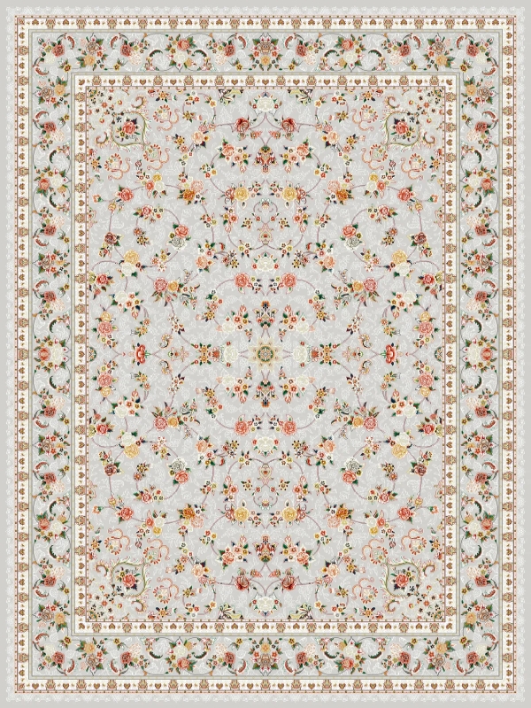 فرش 700 شانه رنگی کد 2157 فردین